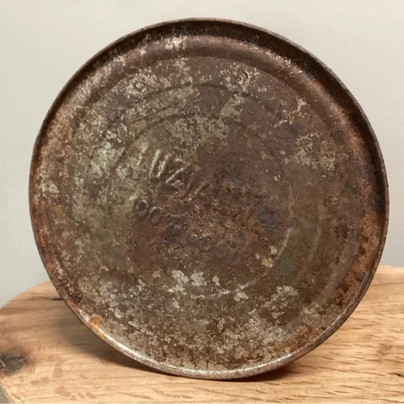 🔴 Vintage - Antique? - Luzianne Coffee And Chicory Tin w/ Lid - Collectible - Picture 13 of 16